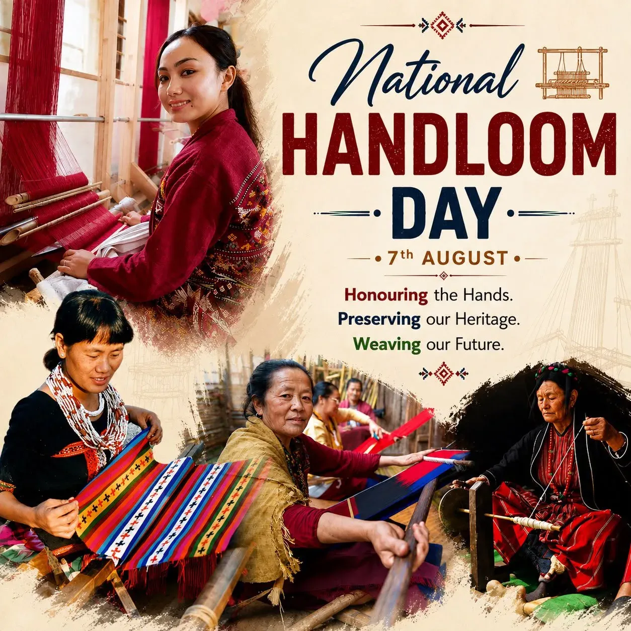 CM Pema Khandu Salutes Arunachal's Weavers on Handloom Day
