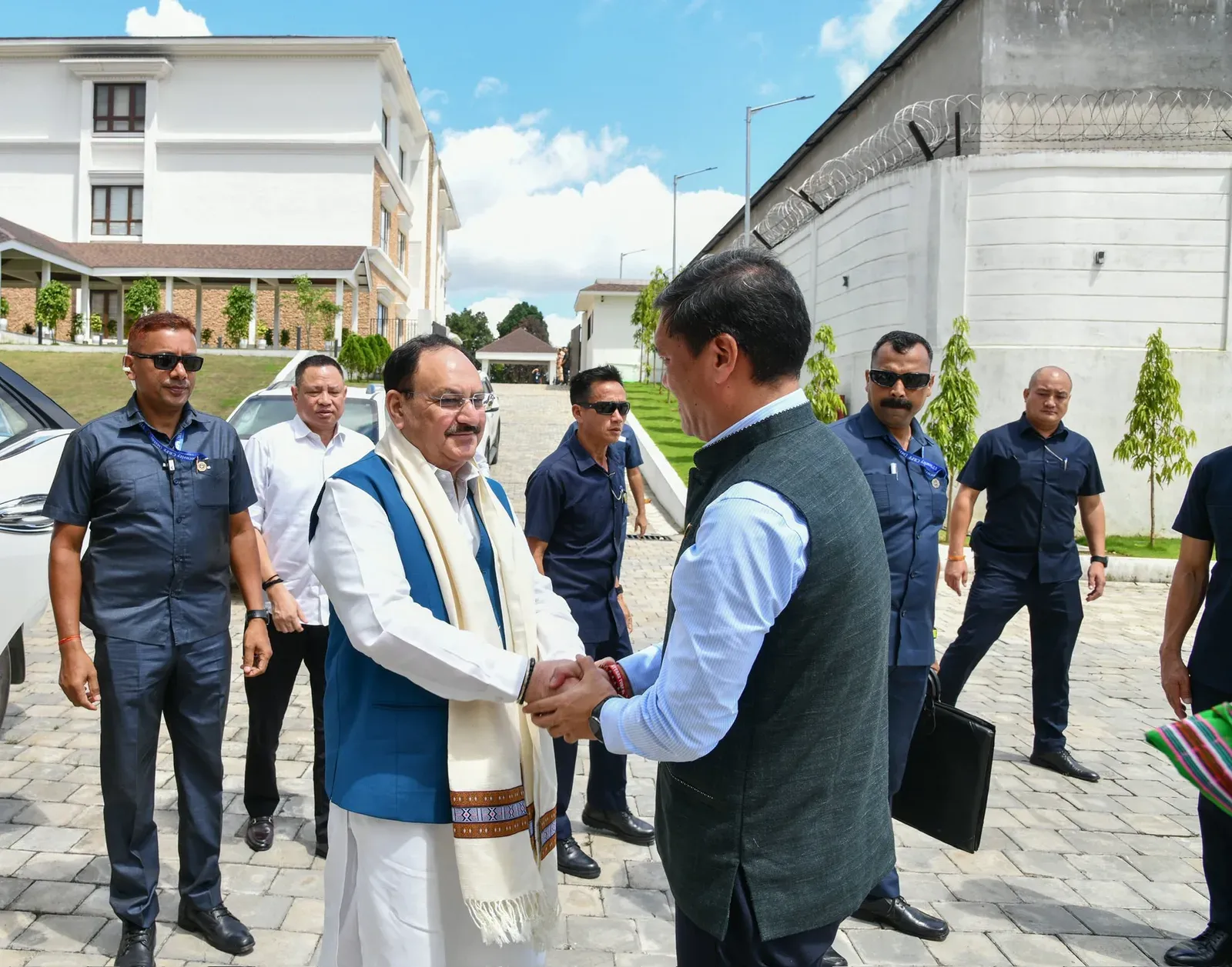 CM Pema Khandu Thanks JP Nadda for Flood Visit to Arunachal