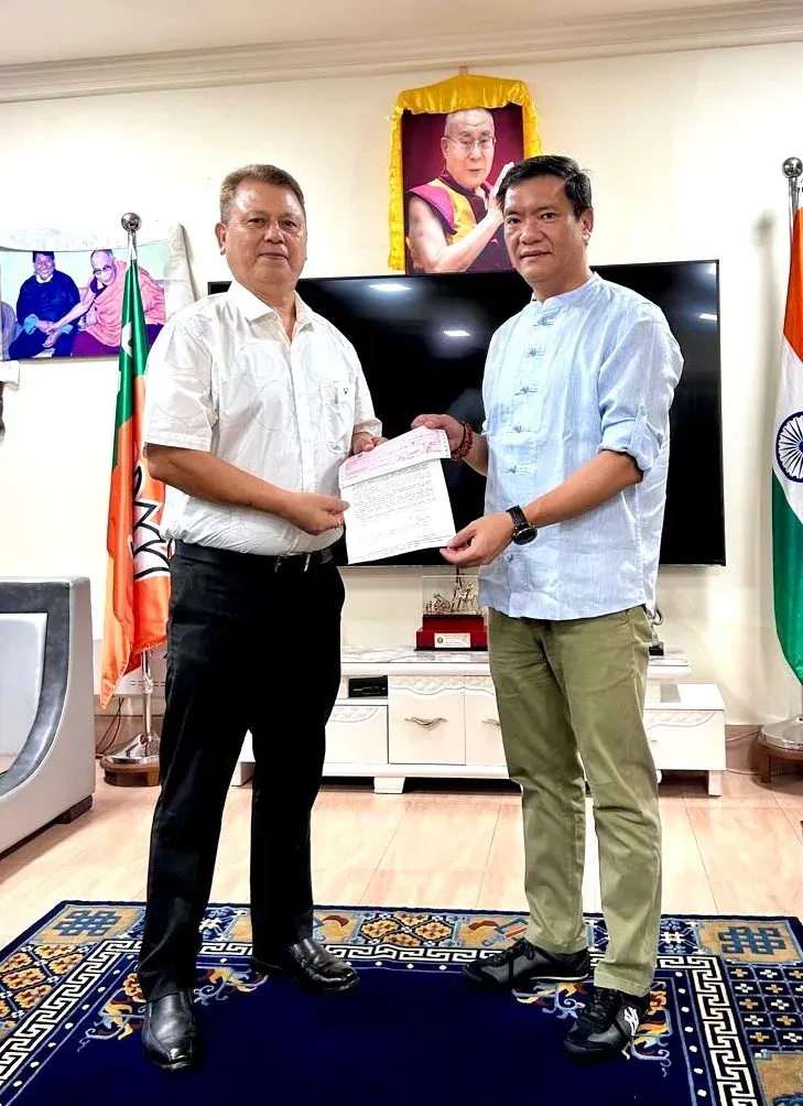 CM Pema Khandu thanks Siliguri pensioners' ₹1.06 lakh flood relief donation