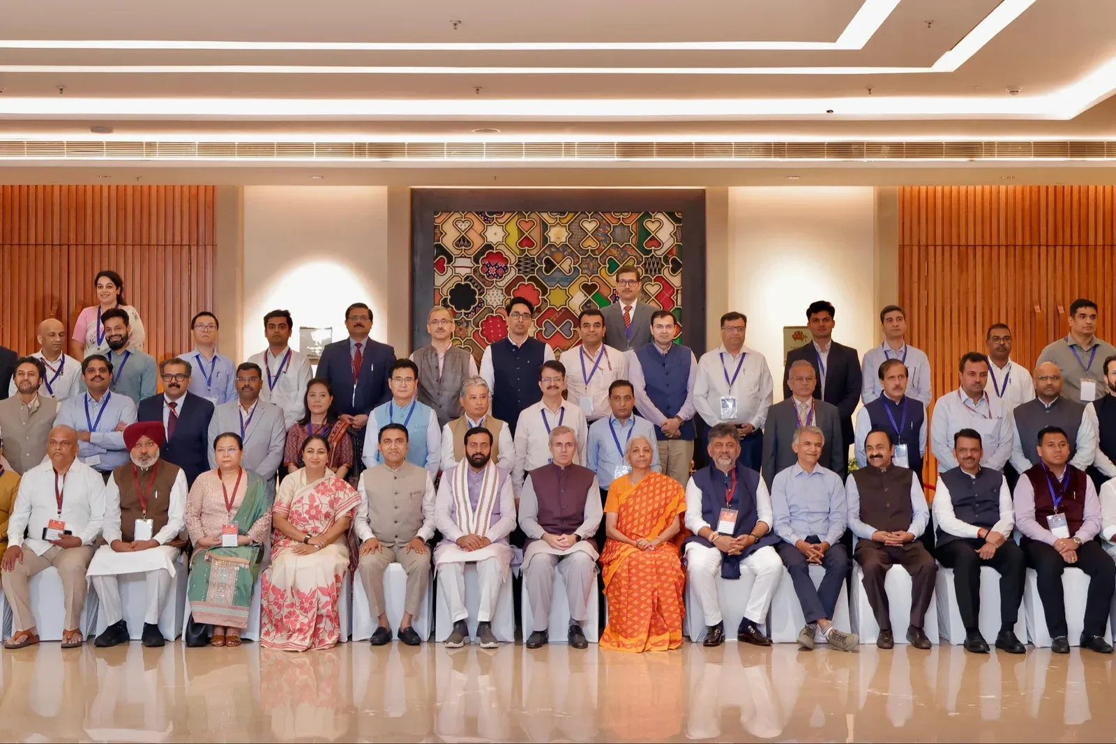CM Rekha Gupta at 57th GST Council Meet in New Delhi