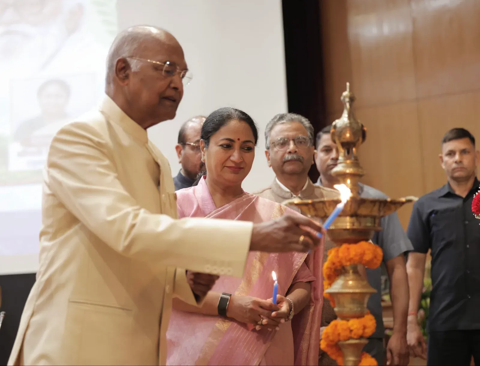 CM Rekha Gupta at Nanaji Deshmukh birth anniversary lecture