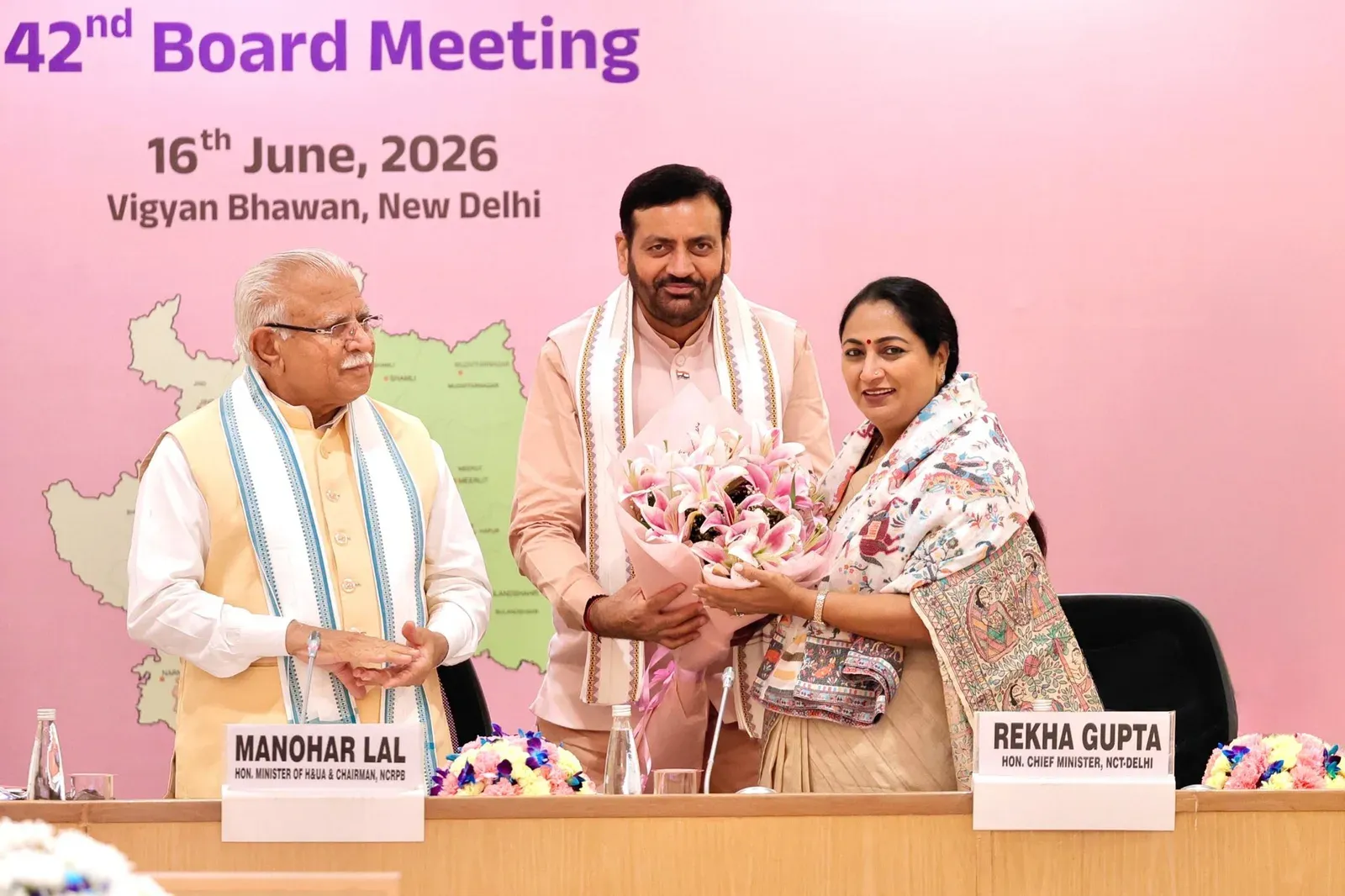 CM Rekha Gupta attends 42nd NCRPB meeting on NCR development