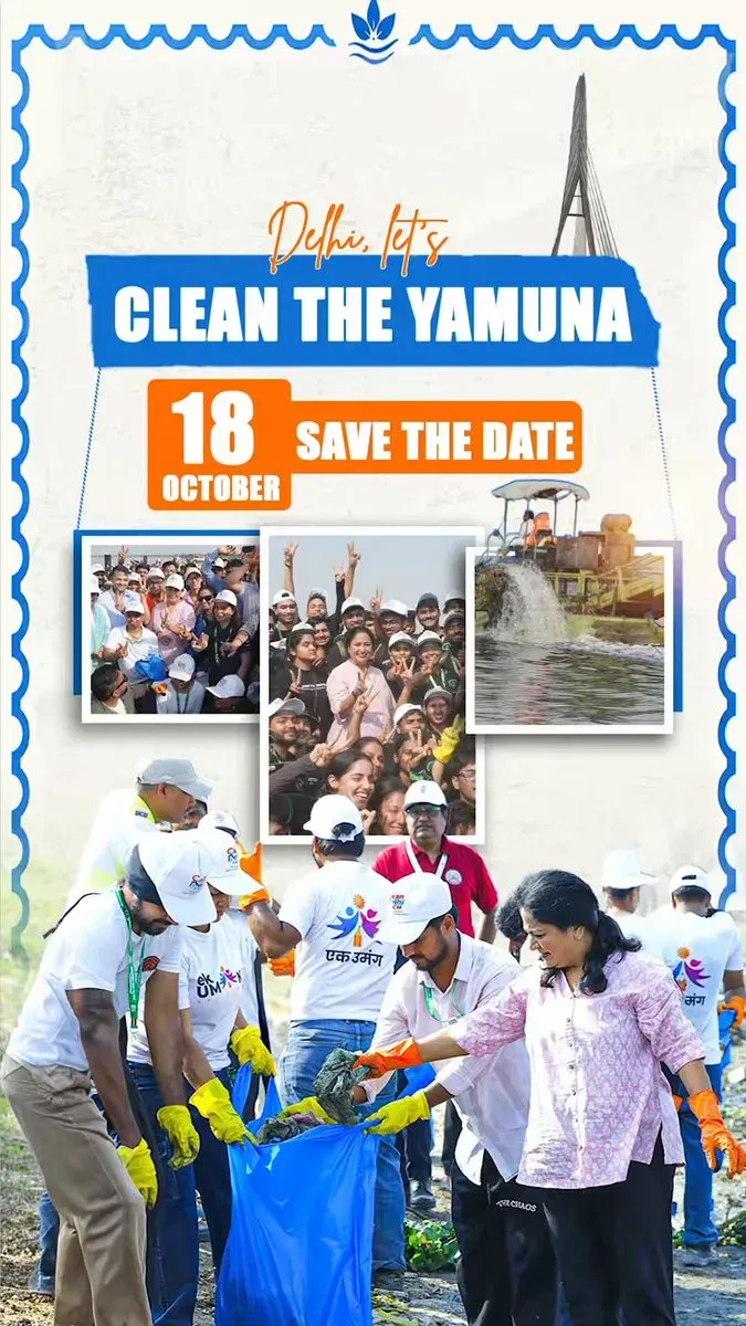 CM Rekha Gupta calls Delhi to clean Yamuna ghats on Mahashtami