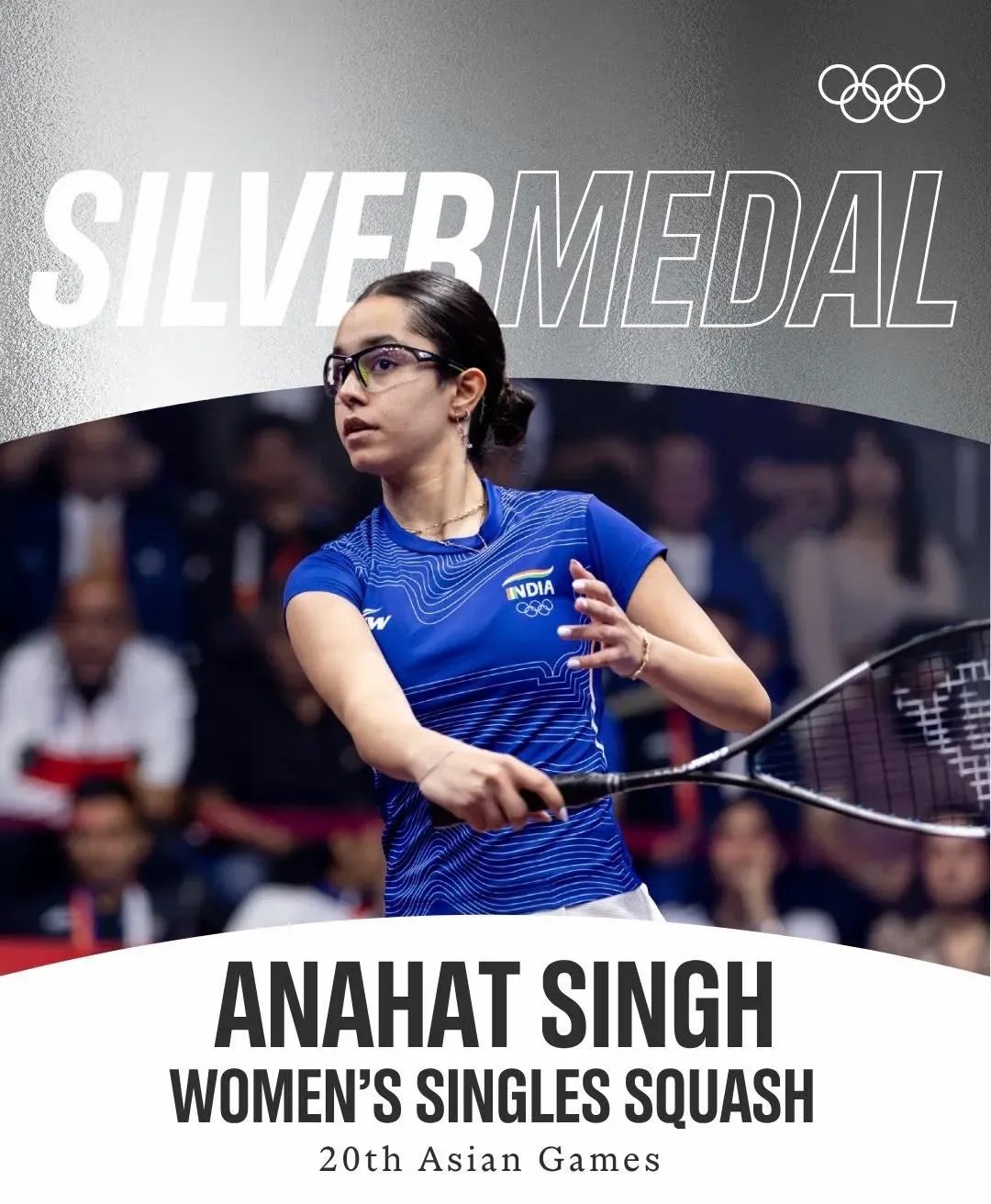 CM Rekha Gupta Hails Anahat Singh's Asian Games Squash Silver