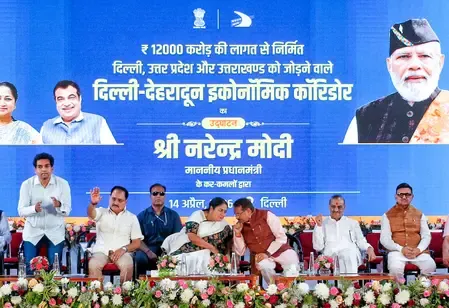 Delhi Chief Minister Rekha Gupta Celebrates PM Modi's Infrastructure Initiatives at Delhi-Dehradun Expressway Launch