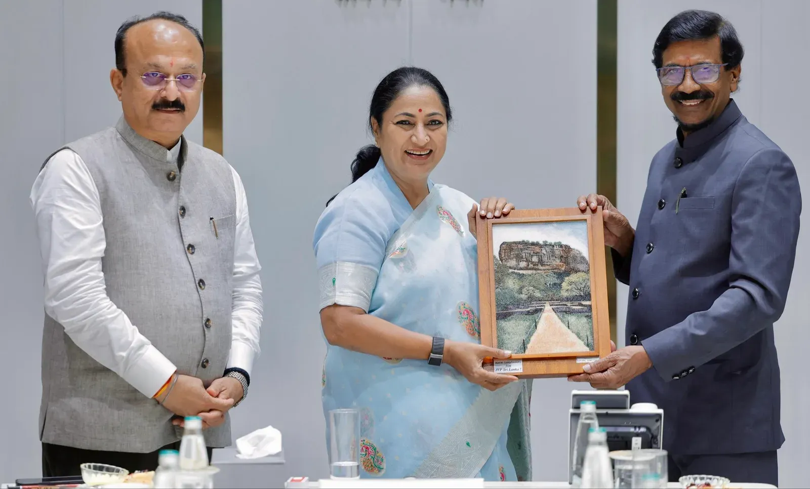 CM Rekha Gupta hosts Sri Lanka's JVP delegation in Delhi