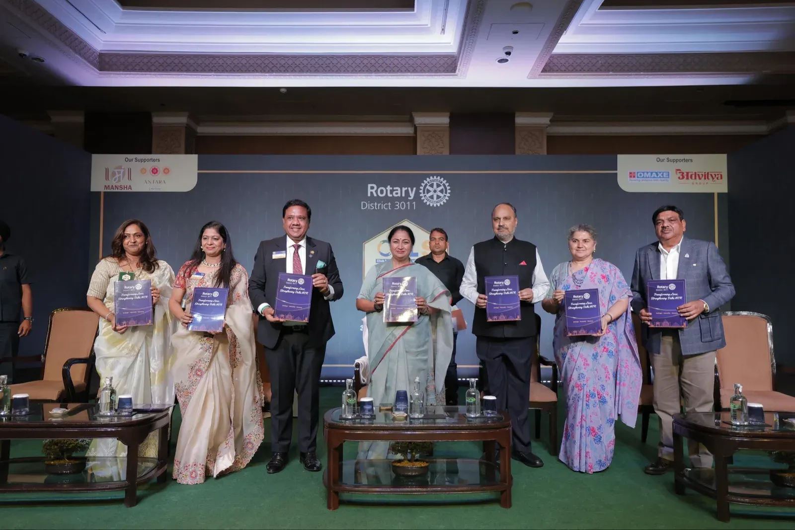 CM Rekha Gupta Launches Mammography Van with Rotary District 3011