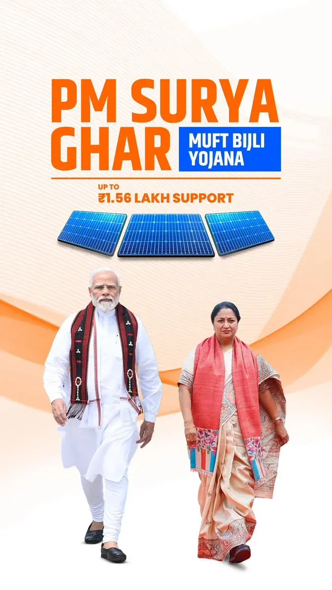 CM Rekha Gupta Pushes ₹1.56 Lakh Solar Subsidy for Delhi Homes