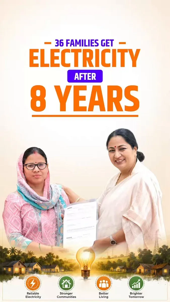 CM Rekha Gupta resolves 36 Delhi families' power wait via Jan Sunwai