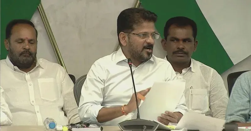 CM Revanth Reddy Addresses Media at MCR HRD Institute, Hyderabad