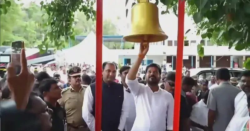 CM Revanth Reddy Attends Bhoomi Pooja at Urkondapeta Hanuman Temple