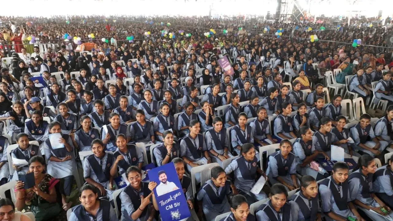 CM Revanth Reddy Distributes Kits to 27.50 Lakh Students