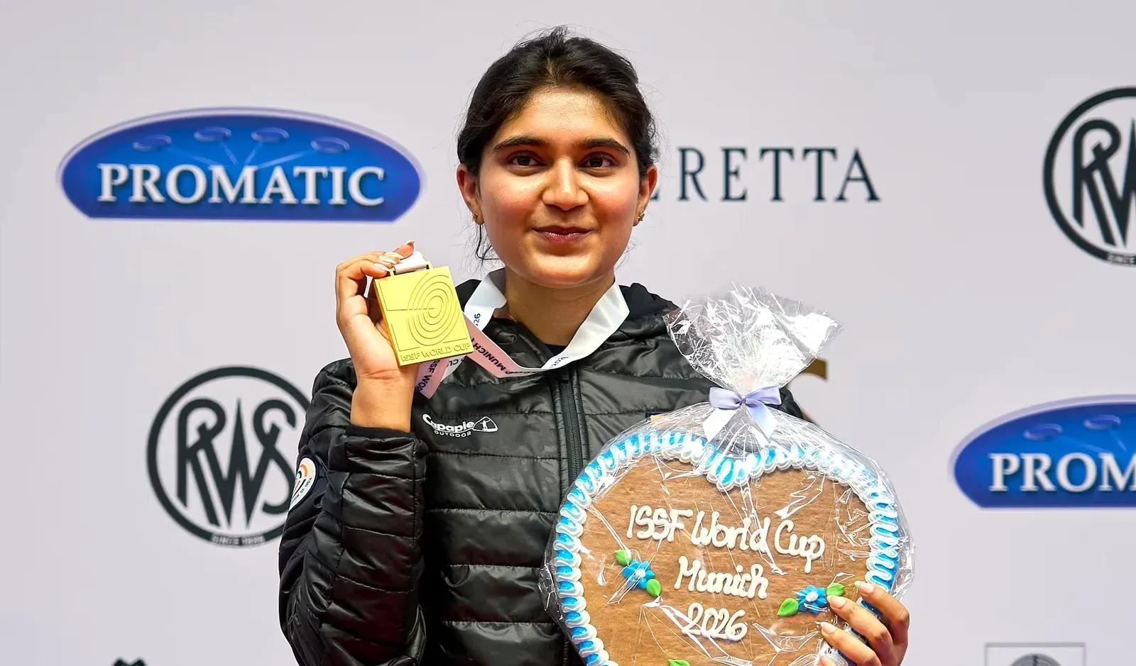 CM Revanth Reddy Hails Esha Singh's ISSF World Record