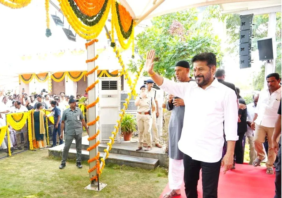 CM Revanth Reddy Hosts Dasara Open House in Kodangal