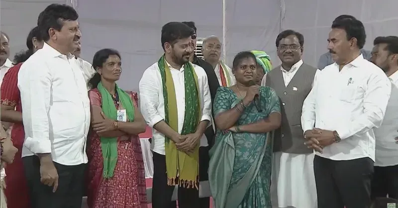 CM Revanth Reddy Launches Indiramma Indlu Phase II in KB Asifabad