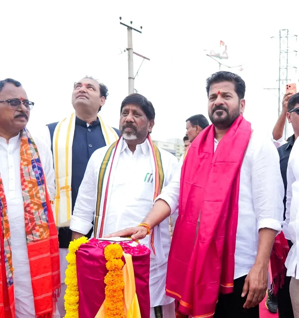 CM Revanth Reddy Lays Foundation for Rs 47 Cr Works in Midjil