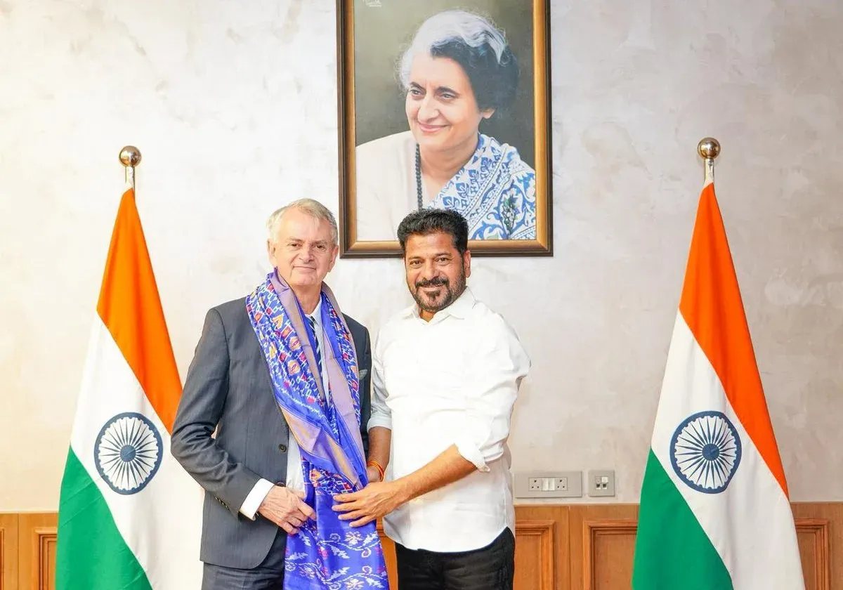 CM Revanth Reddy Meets Canada's High Commissioner in Hyderabad