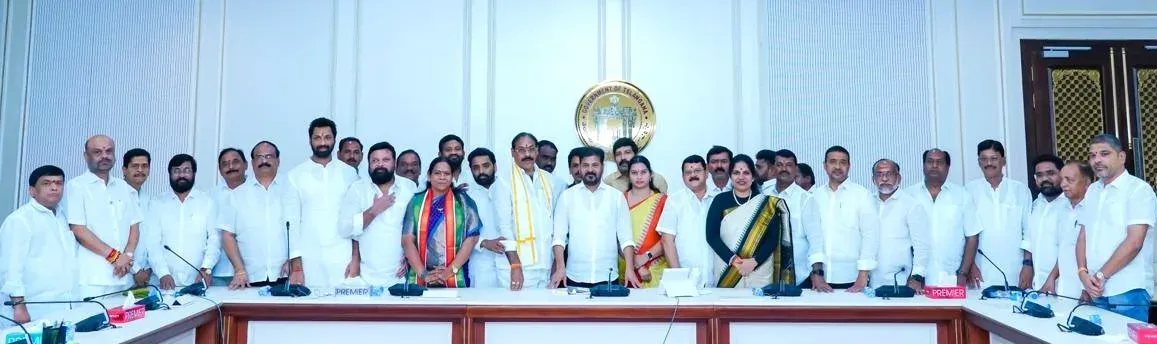 CM Revanth Reddy Meets Newly Appointed Corporation Heads