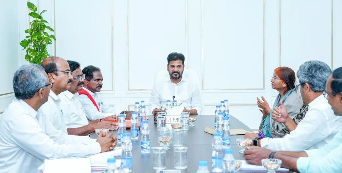 CM Revanth Reddy Vows Full Paddy Procurement, Musi Rehab