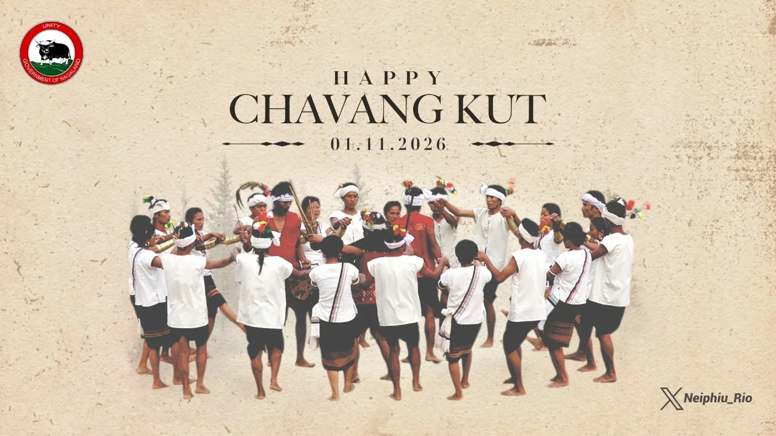 CM Rio extends Chavang Kut wishes to Kuki-Chin-Mizo communities