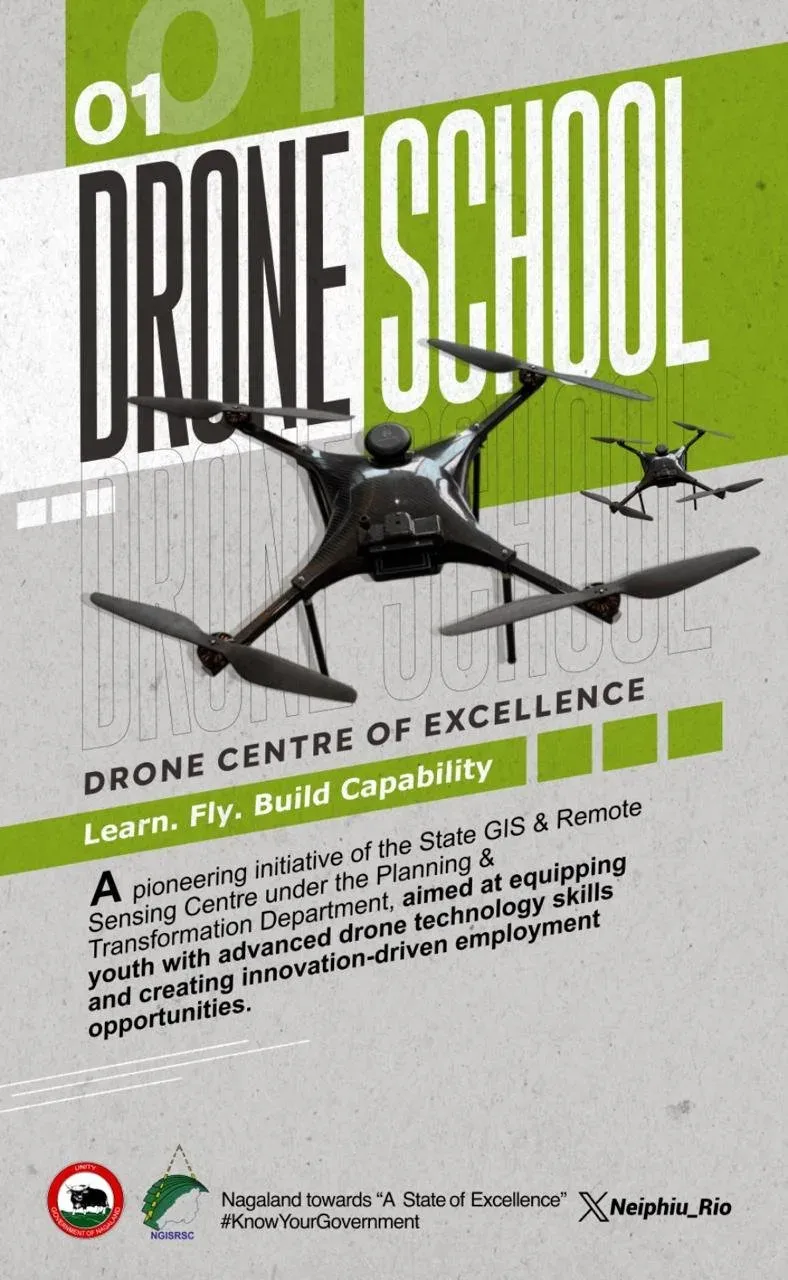 CM Rio highlights Nagaland Drone School skilling youth