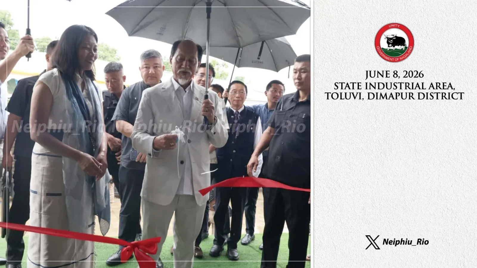 CM Rio Inaugurates Food Processing Incubation Centre at Toluvi