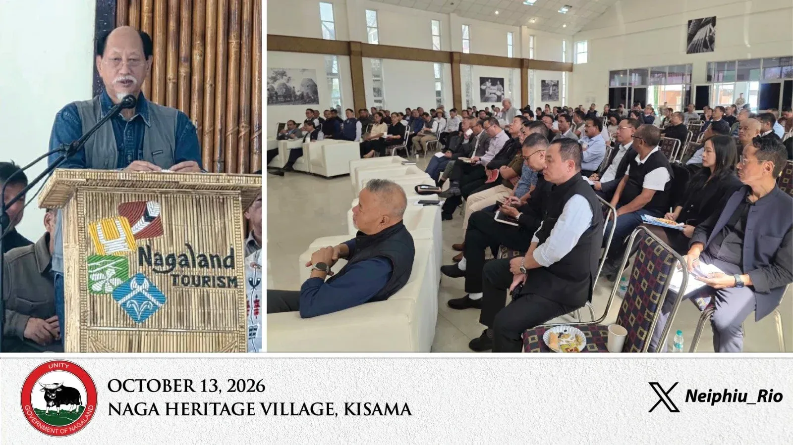 CM Rio Reviews Dept Readiness for 27th Hornbill Festival