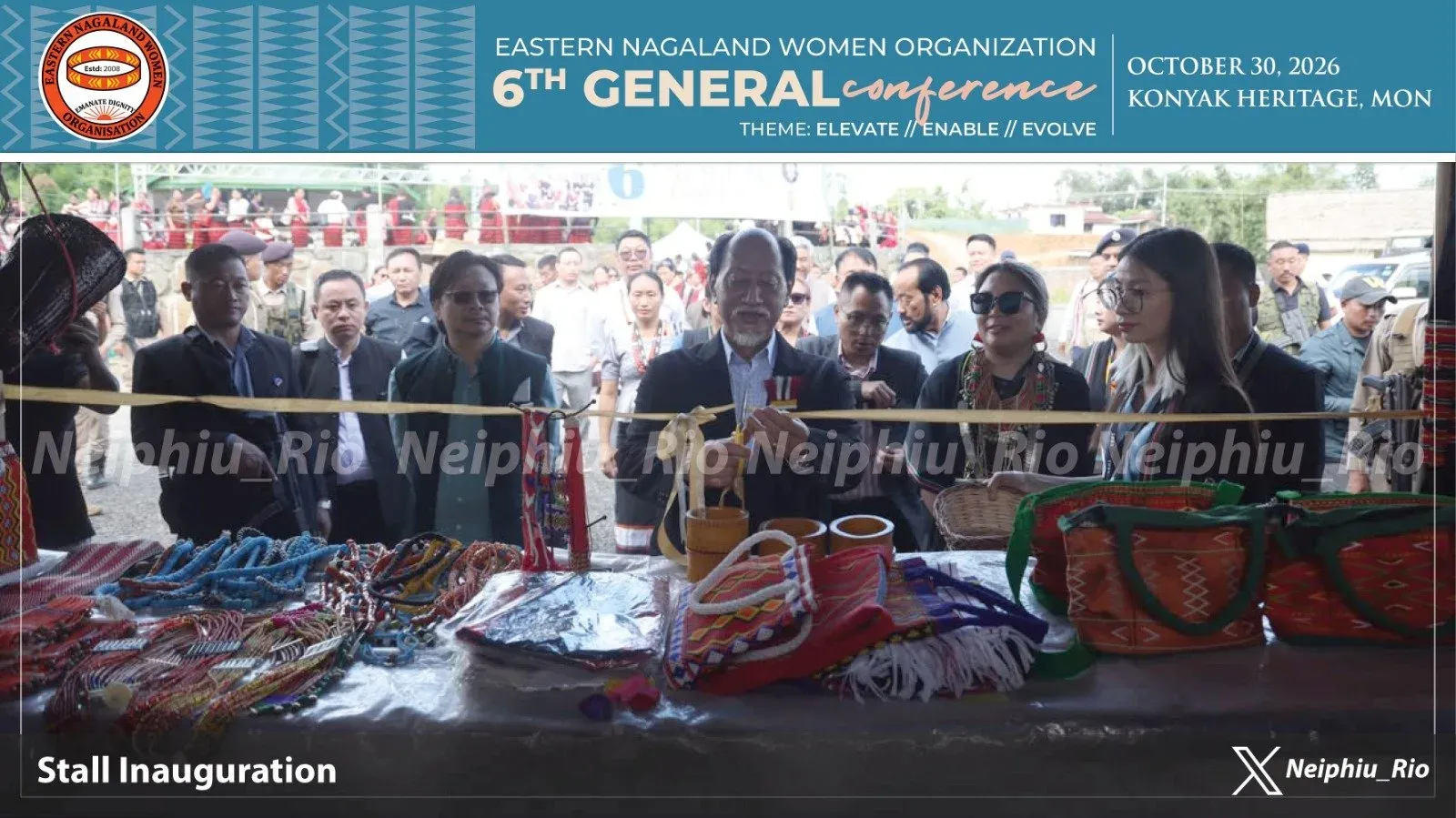 CM Rio urges ENWO to press on for women and children