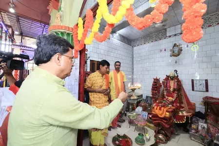 Did CM Saha inaugurate the 3-day Diwali festival & mela at the 524-year-old Tripura Sundari temple?