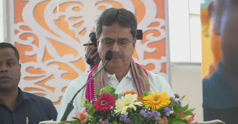 CM Saha joins International Yoga Day event at Hapania
