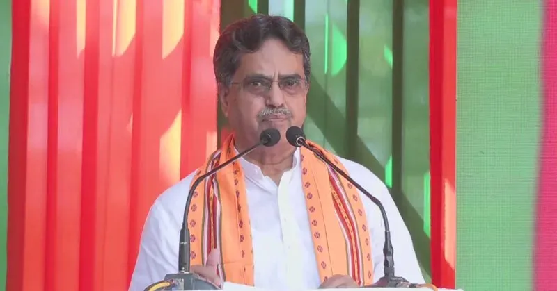 CM Saha Lays Foundation Stones for Projects in Udaipur