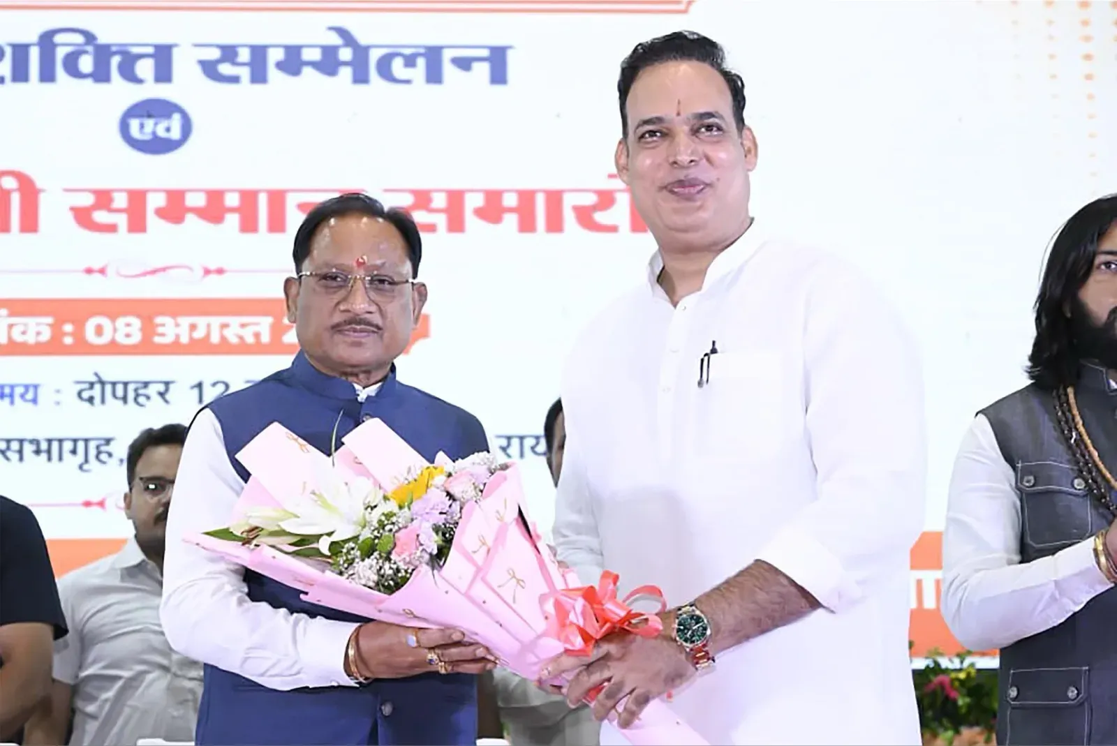 CM Sai at Sen Shakti Sammelan in Raipur