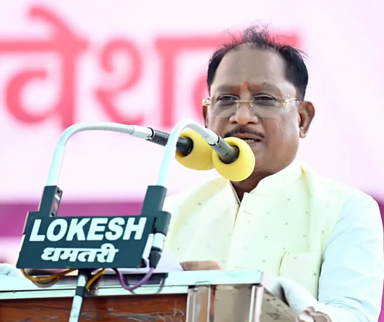 CM Sai attends 55th Chandrakar Kurmi-Kshatriya convention in Dhamtari