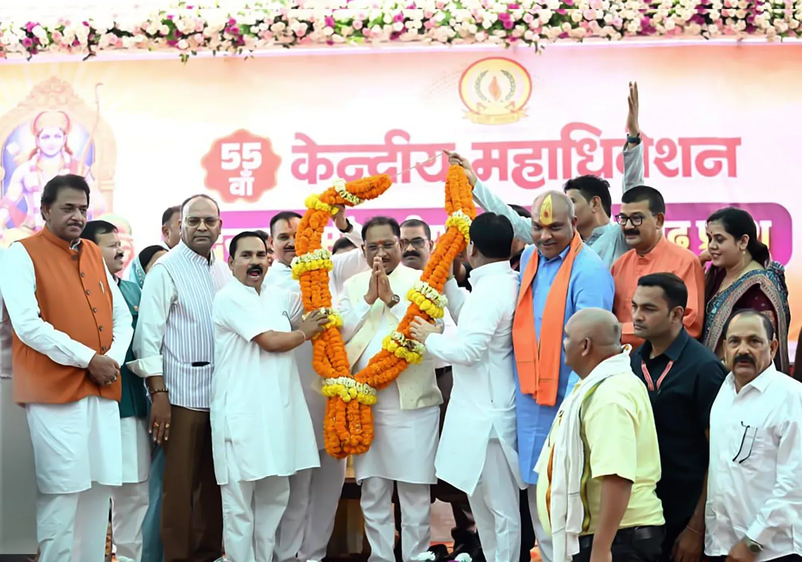 CM Sai Attends Kurmi Kshatriya Samaj Convention in Dhamtari
