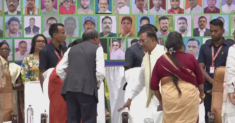 CM Sai attends National Fishermen Association oath ceremony in Chhattisgarh