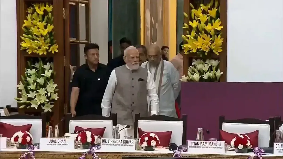 CM Sai Attends NITI Aayog 11th Governing Council Meet