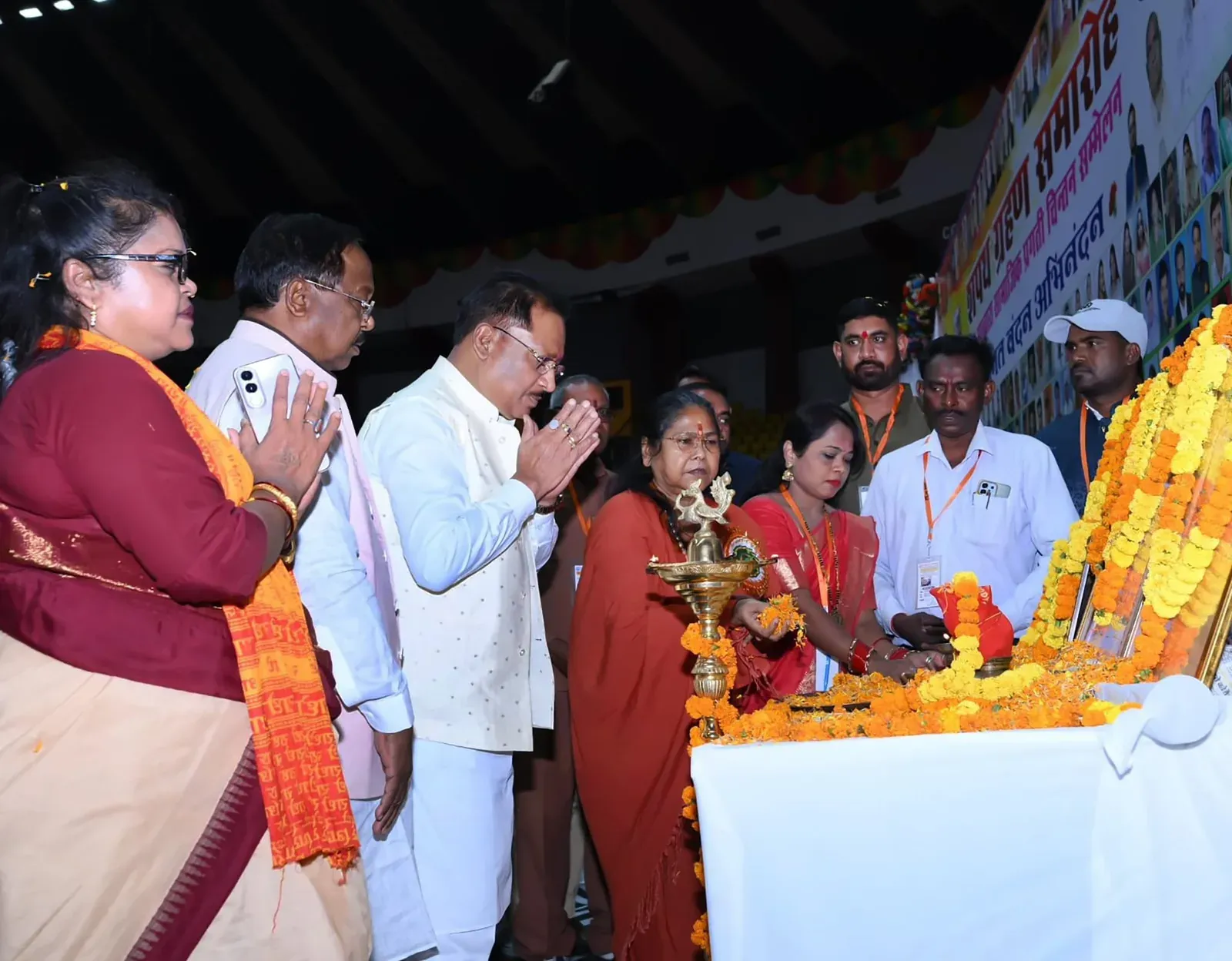 CM Sai Attends Rashtriya Machhuara Sangh Oath Ceremony in Raipur