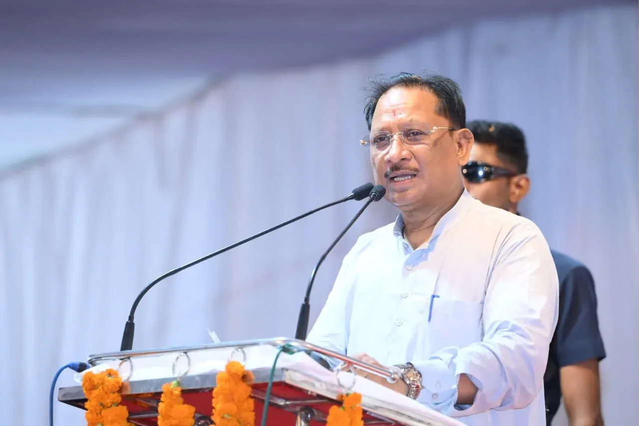 CM Sai attends satsang in Janjgir-Champa, calls for anti-drug movement