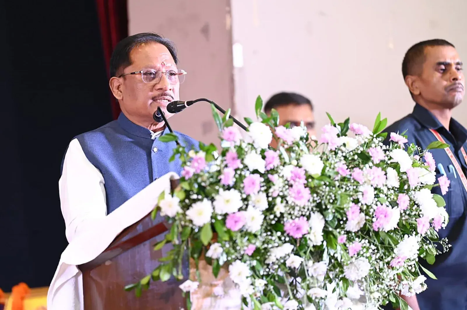 CM Sai attends Sen Shakti Sammelan in Raipur