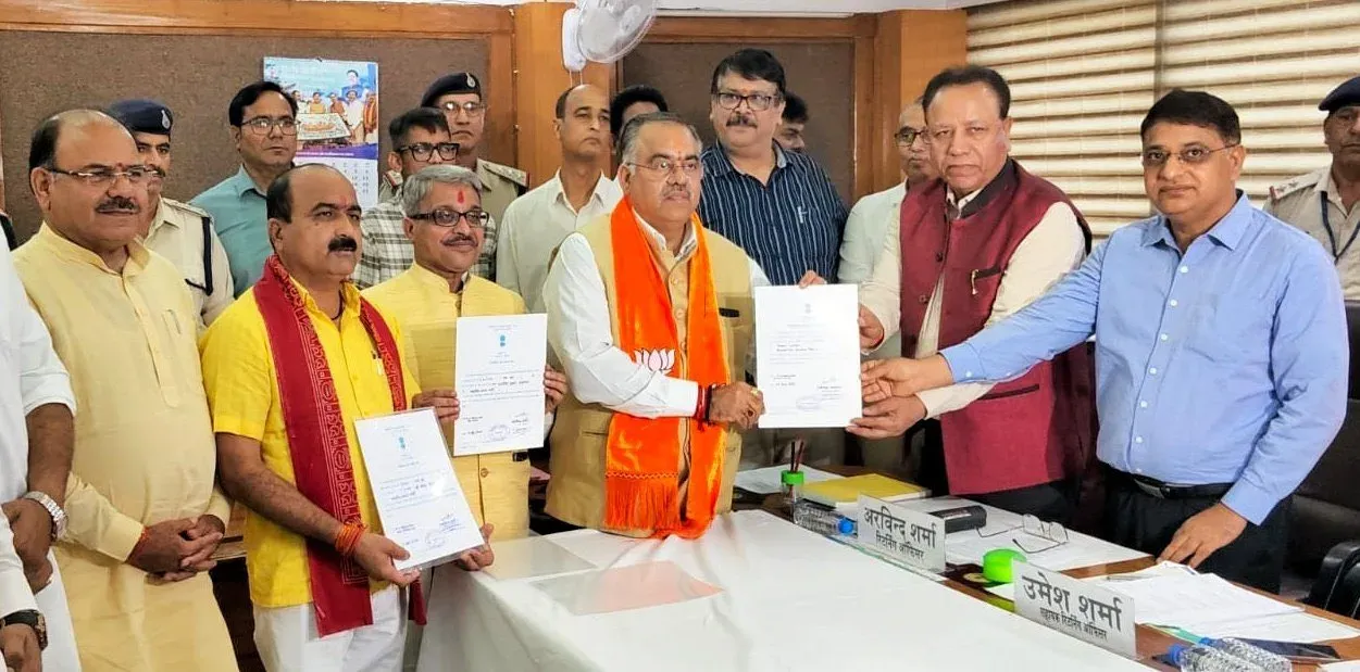 CM Sai Congratulates 3 BJP Winners in MP Rajya Sabha Polls