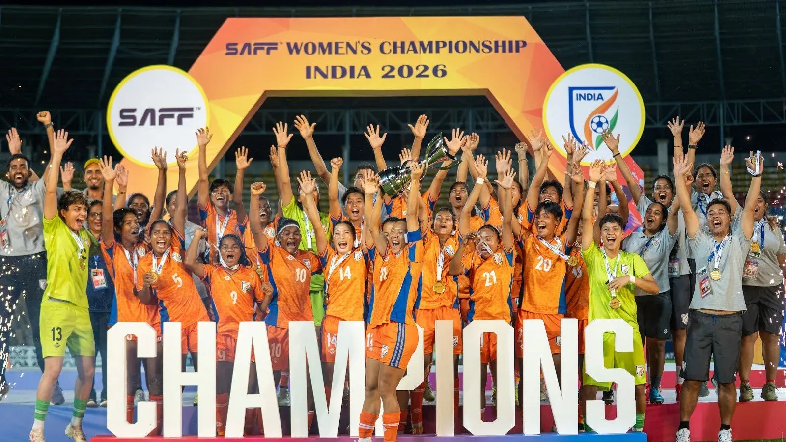 CM Sai Congratulates India on SAFF Women's Championship 2026 Win