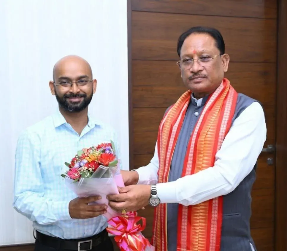 CM Sai Congratulates Raigarh Youth on IFS Selection