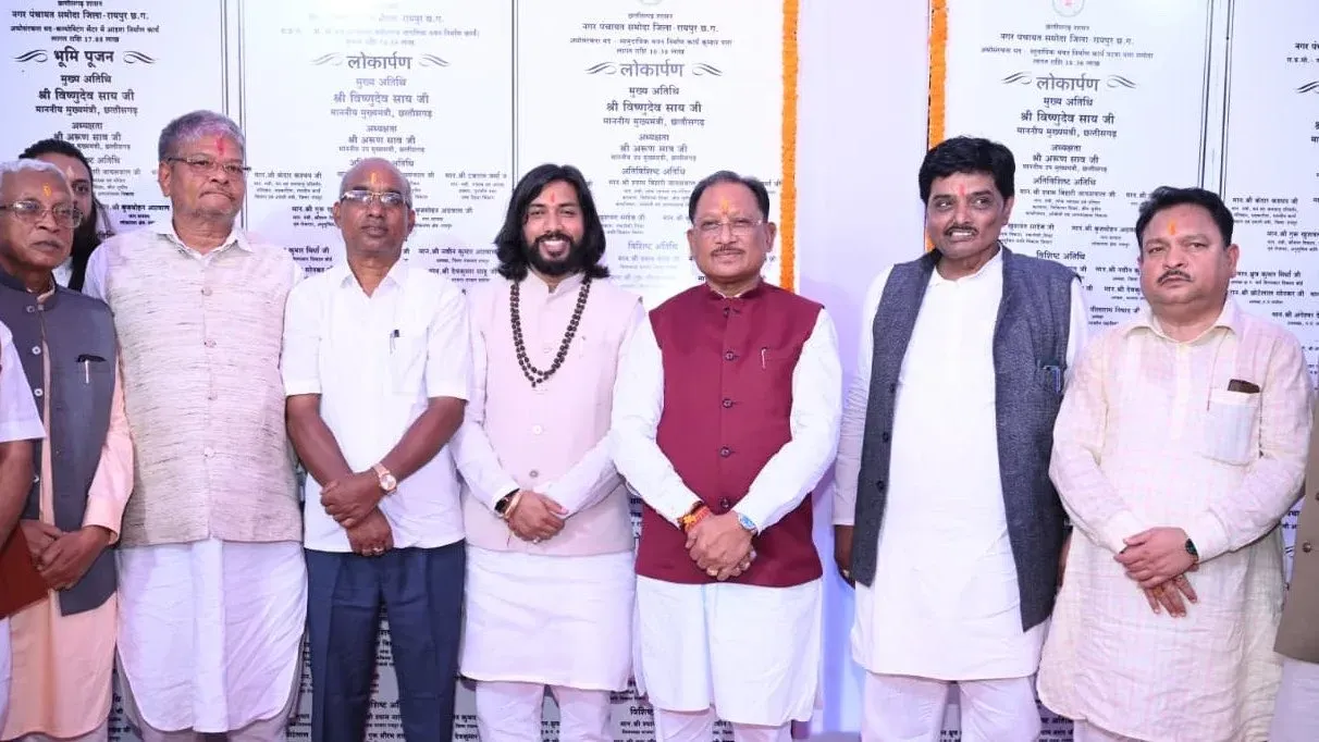 CM Sai Dedicates Rs 128 Crore Projects to Samoda Residents