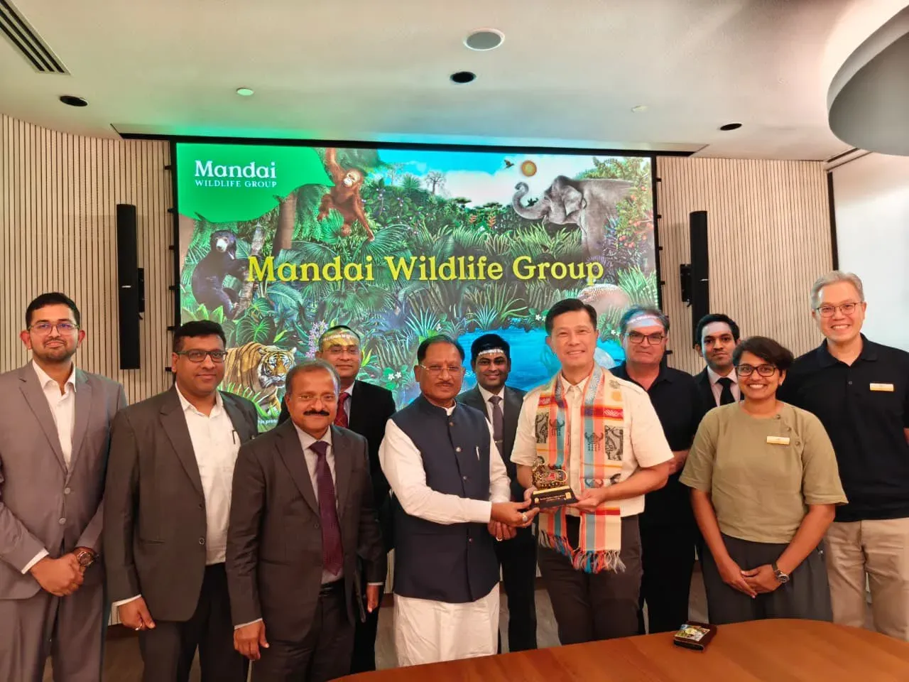 CM Sai Eyes Singapore Zoo Expertise for Nandanvan Safari