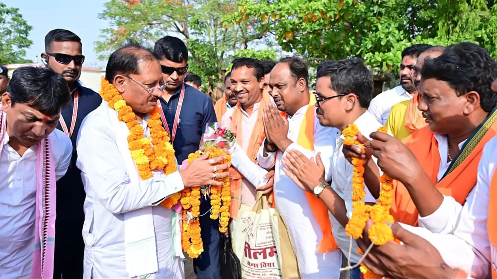 CM Sai Holds Jan Chaupal in Mahasamund Under Sushasan Tihar