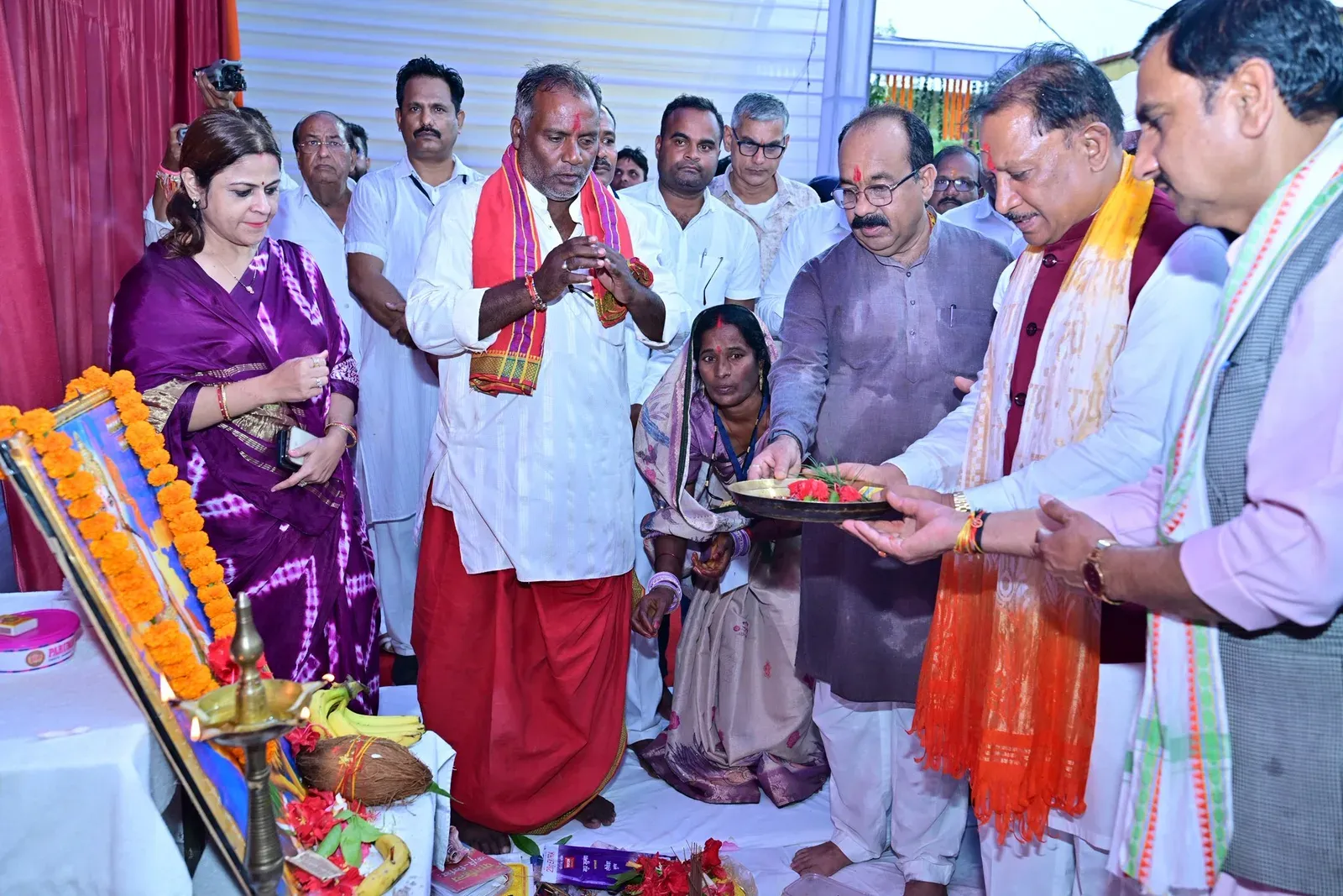 CM Sai Inaugurates ₹69 Cr Projects in Mungeli's Madku Village