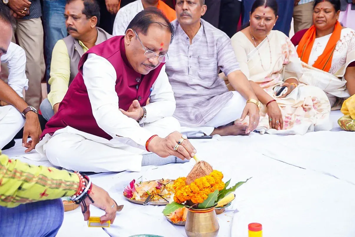 CM Sai Inaugurates 9 Projects Worth Rs 9.65 Cr in Jashpur