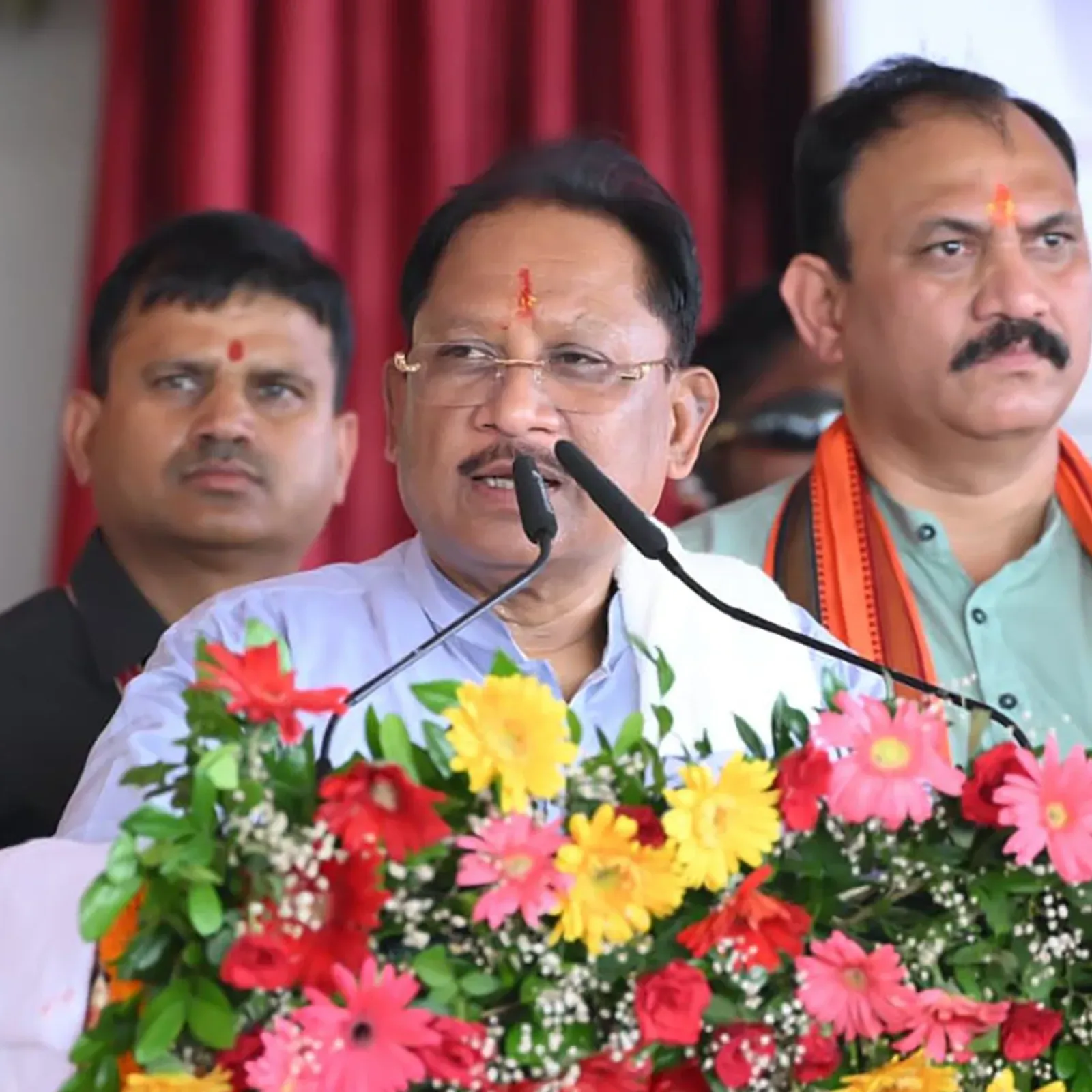 CM Sai inaugurates development works in Nawagarh block