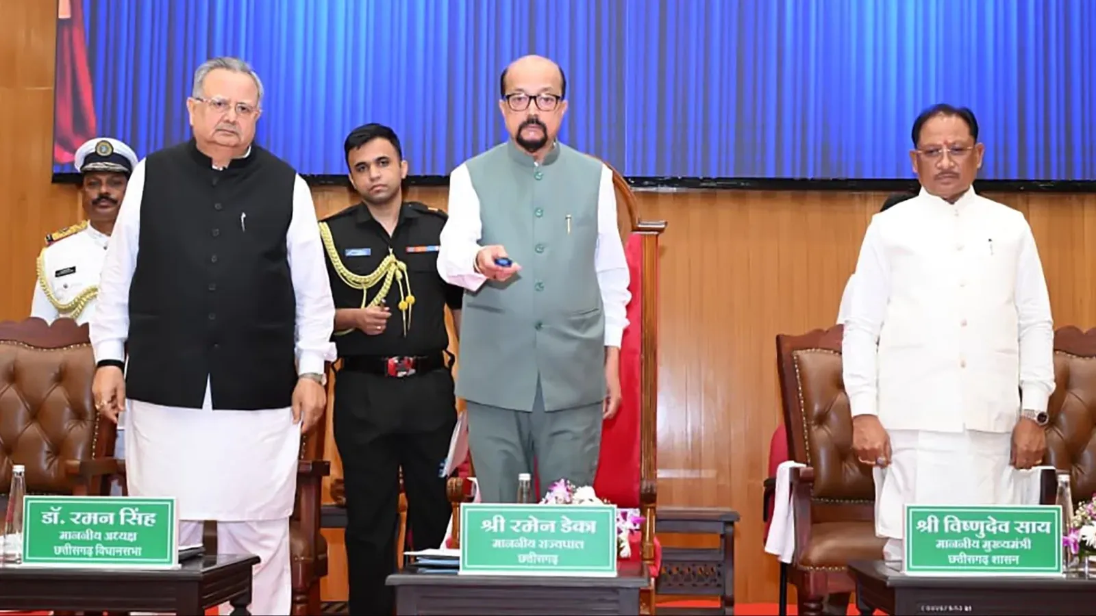 CM Sai inaugurates new auditorium at Chhattisgarh Vidhan Sabha