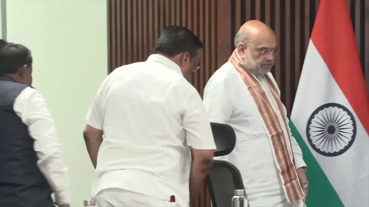 CM Sai joins Amit Shah's high-level meet on Mahanadi water management